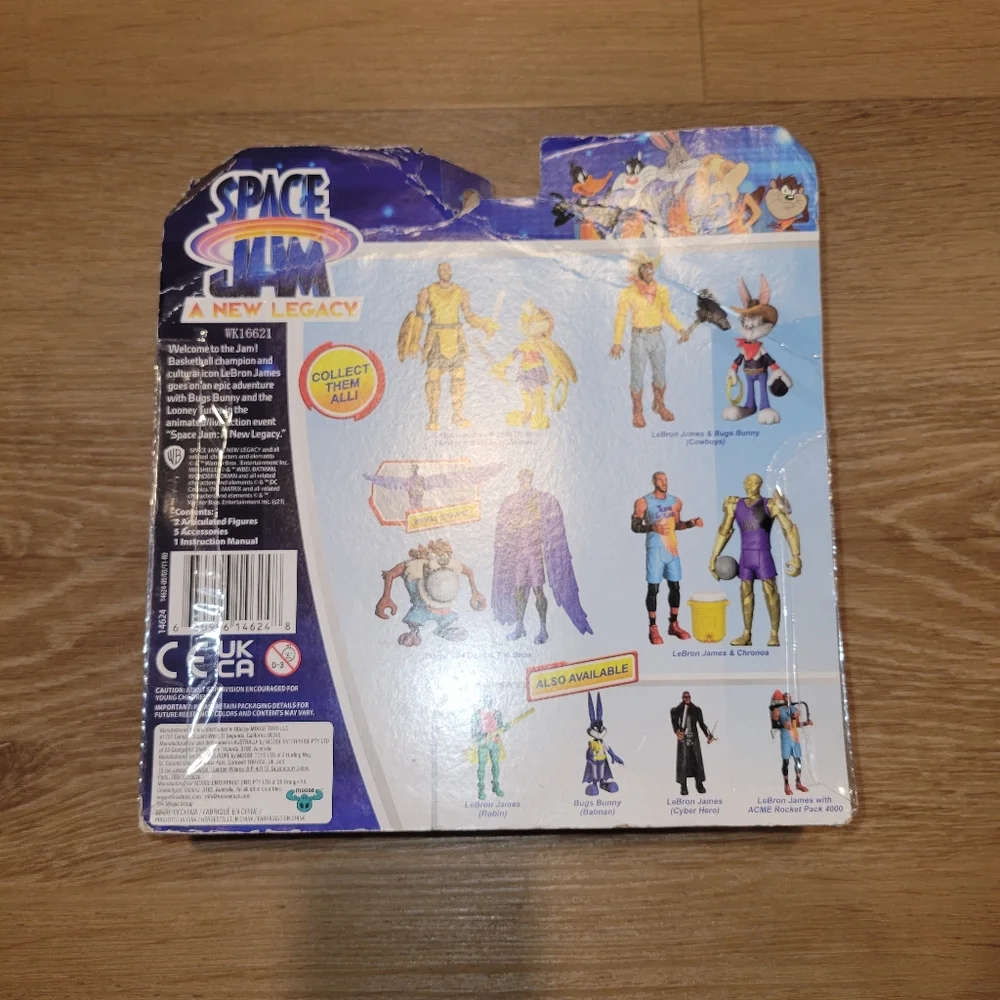 Space Jam 2 A New Legacy 5” Moose Toys 2021 Set Lola Lebron James Wonder Women